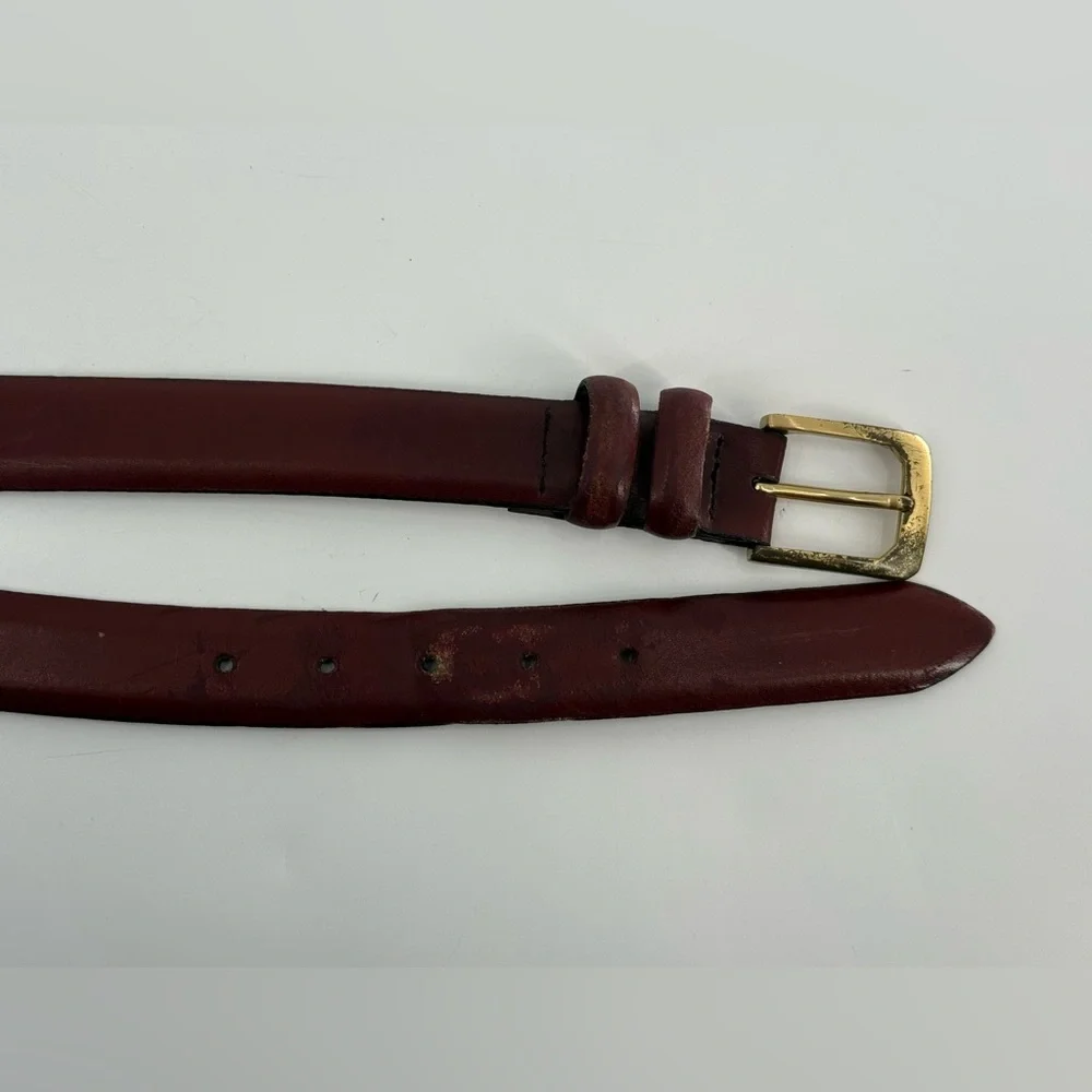 Vintage Worn‎ Leather Belt 50